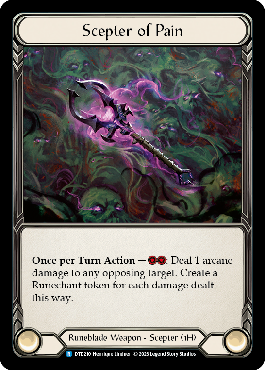 Scepter of Pain (DTD210) [Dusk till Dawn]