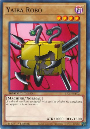 Yaiba Robo (SS05-ENB02) [Speed Duel Decks: Twisted Nightmares]