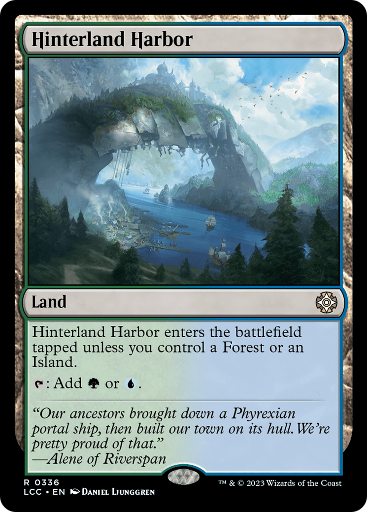 Hinterland Harbor (336) [Commander: The Lost Caverns of Ixalan]
