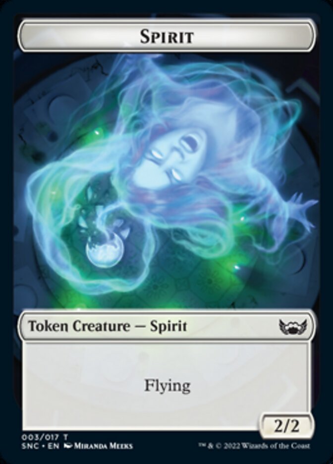 Ogre Warrior // Spirit Double-Sided Token (6 // 3) [Streets of New Capenna]