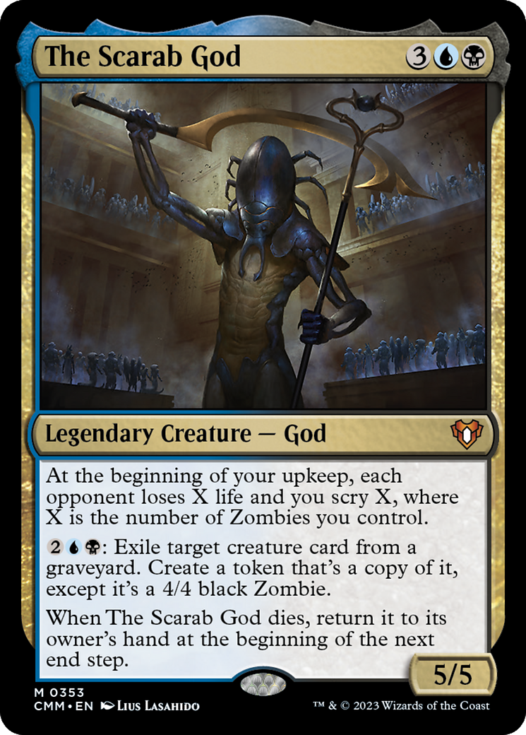 The Scarab God (353) [Commander Masters]