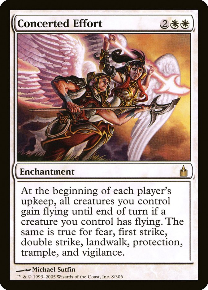 Concerted Effort (8) [Ravnica: City of Guilds]