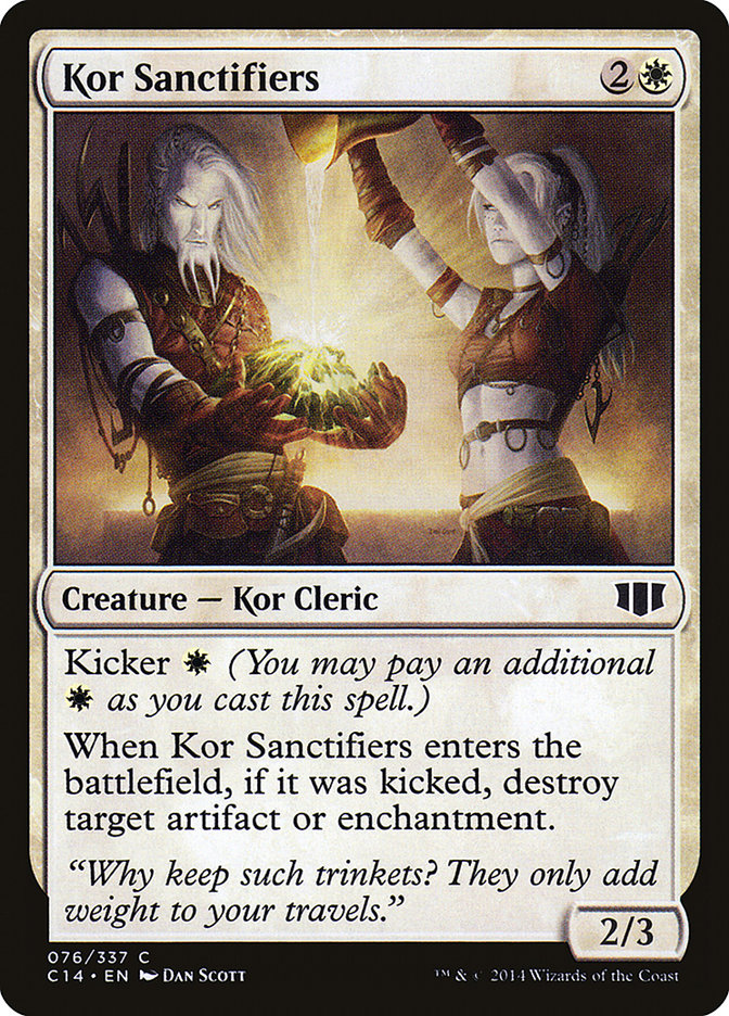 Kor Sanctifiers (76) [Commander 2014]