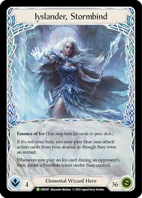 Iyslander, Stormbind - HER067 (HER067) [Flesh and Blood: Promo Cards]