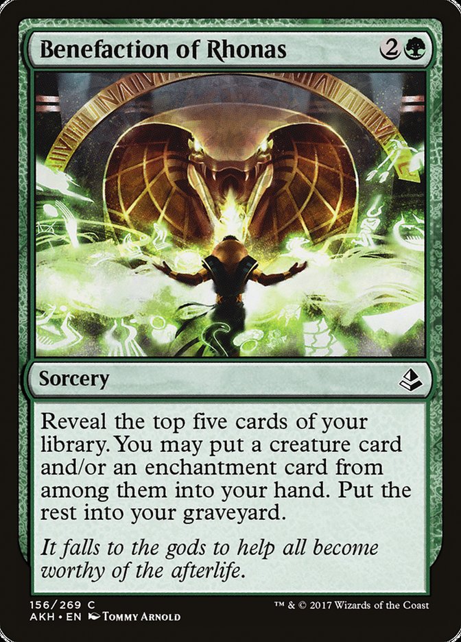 Benefaction of Rhonas (156) [Amonkhet]