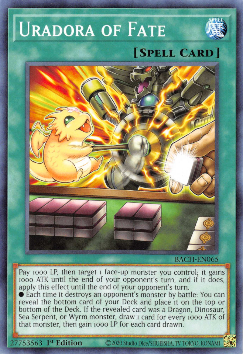 Uradora of Fate (BACH-EN065) [Battle of Chaos]