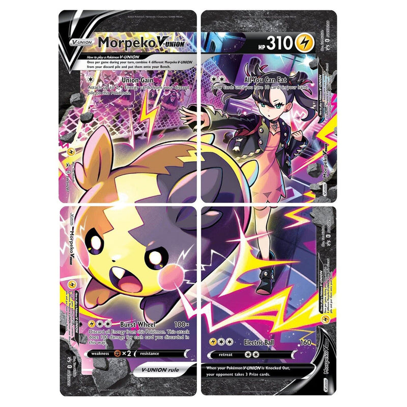 Morpeko V-Union (SWSH287-290) [Set of 4] (SWSH290) [SWSH: Sword & Shield Promo Cards]