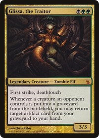 Glissa, the Traitor (Mirrodin Besieged) (96) [Oversize Cards]