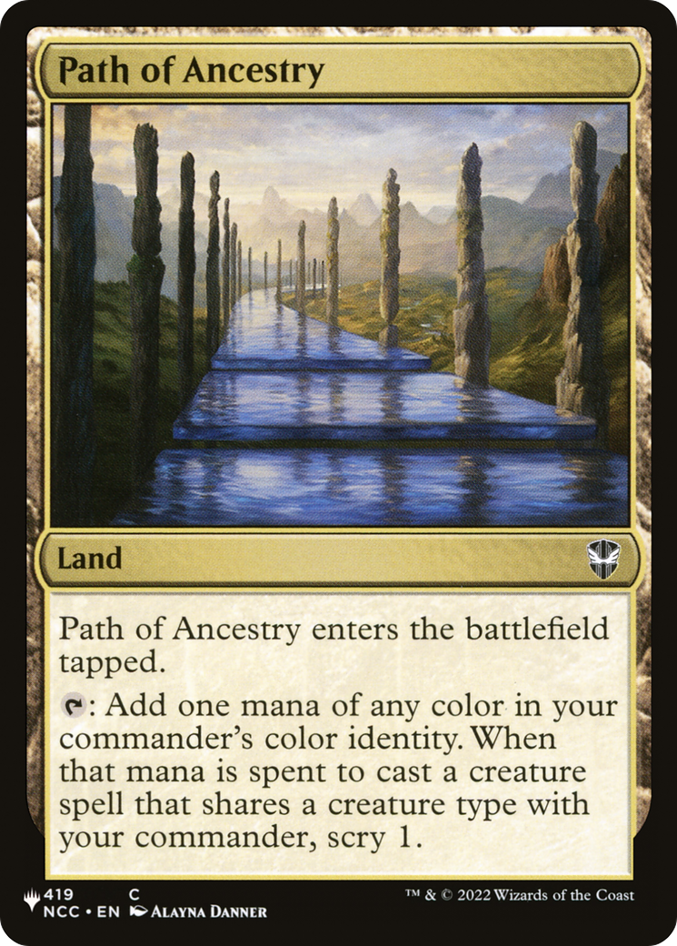 Path of Ancestry (NCC) (419/093) [The List Reprints]