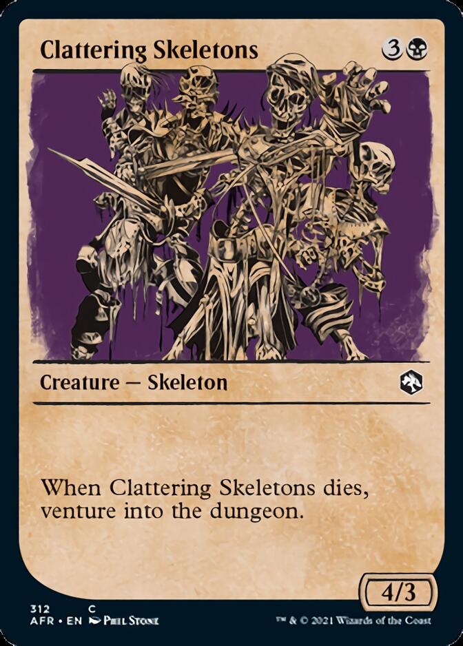 Clattering Skeletons (Showcase) (312) [Adventures in the Forgotten Realms]