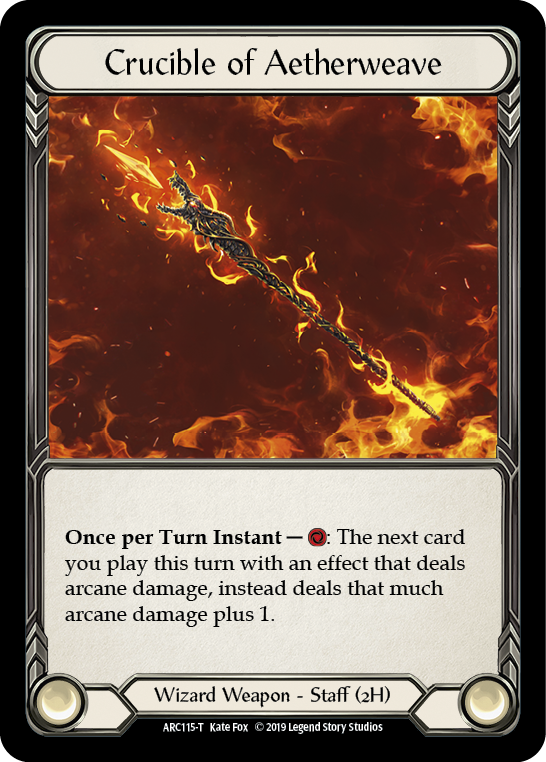 Crucible of Aetherweave // Dash (ARC115 // ARC002) [Arcane Rising]