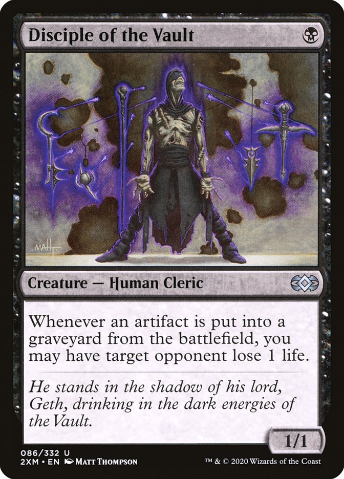 Disciple of the Vault (86) [Double Masters]