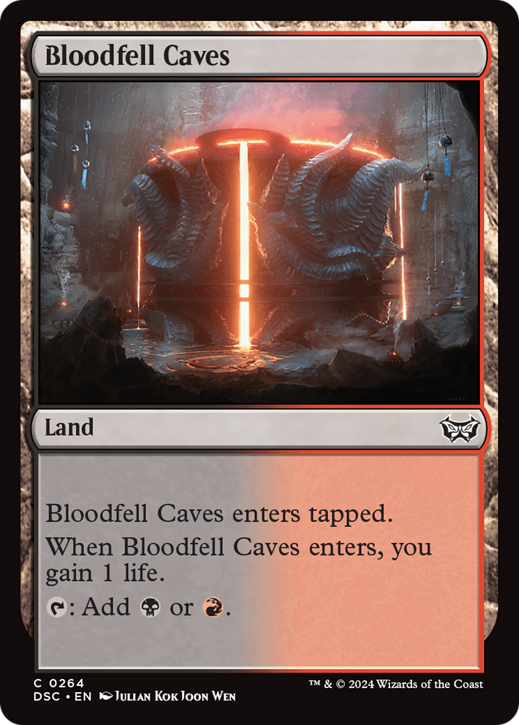 Bloodfell Caves (264) [Commander: Duskmourn: House of Horror]