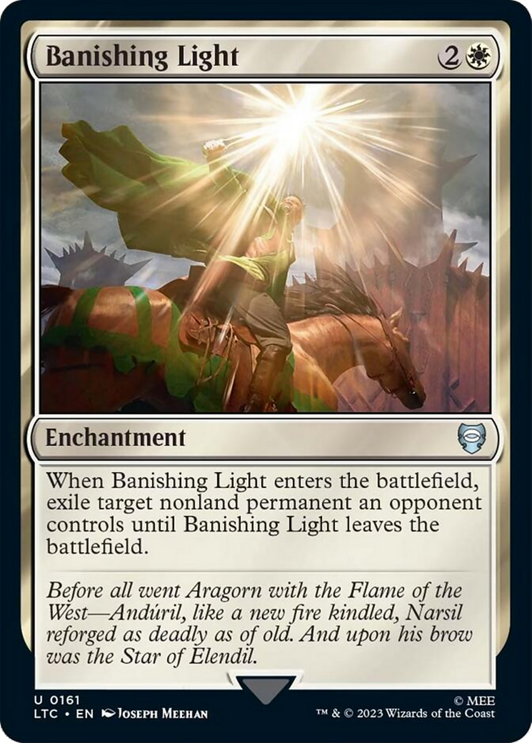 Banishing Light (161) [Commander: The Lord of the Rings: Tales of Middle-earth]