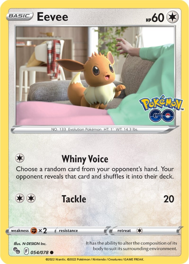 Eevee (054/078) [Pokemon GO]