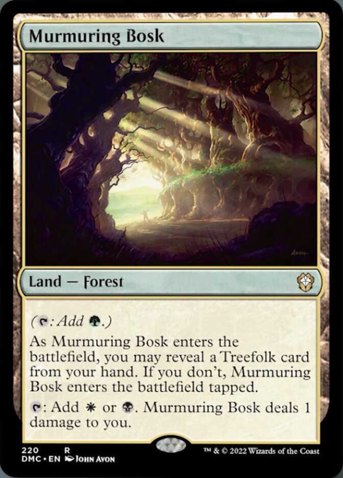 Murmuring Bosk (220) [Commander: Dominaria United]
