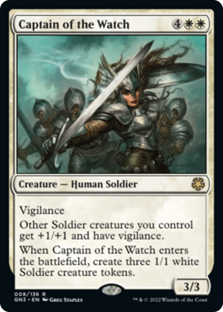 Captain of the Watch (8) [Magic Game Night: Free-For-All]