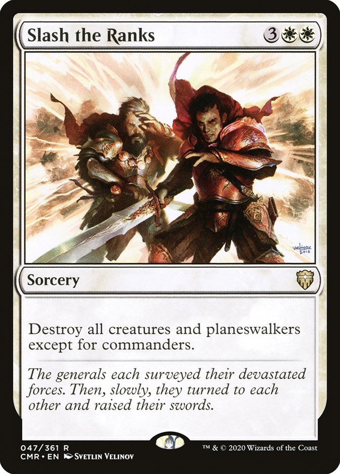 Slash the Ranks (47) [Commander Legends]