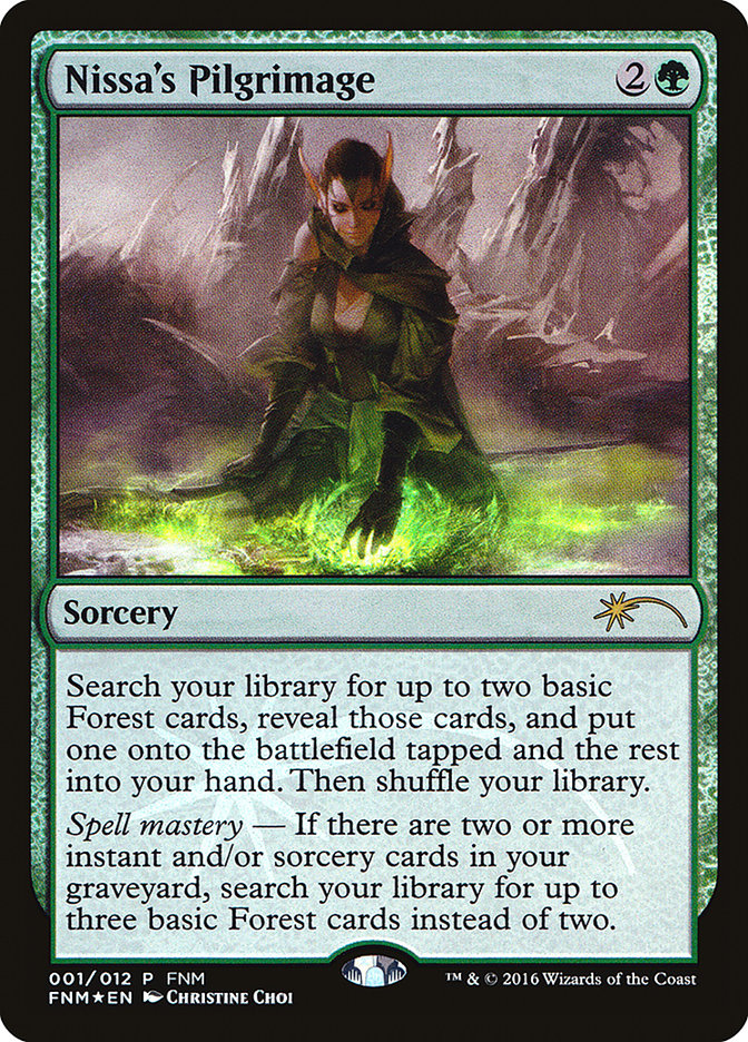 Nissa's Pilgrimage (1) [FNM Promos]