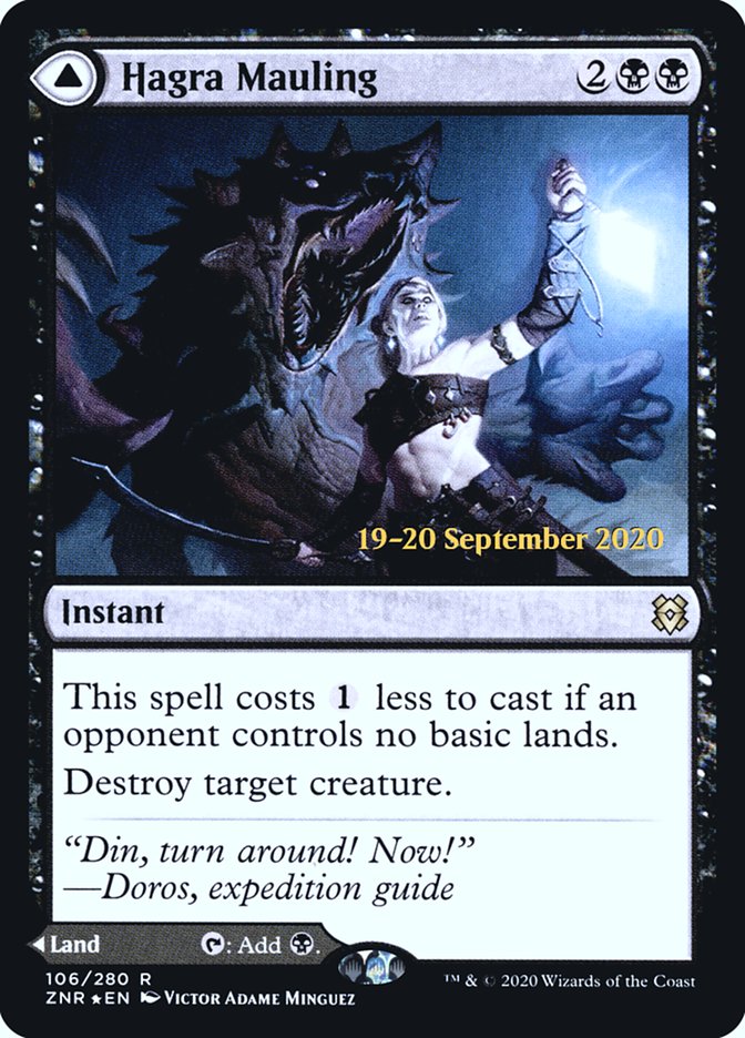 Hagra Mauling (106) [Prerelease Cards]