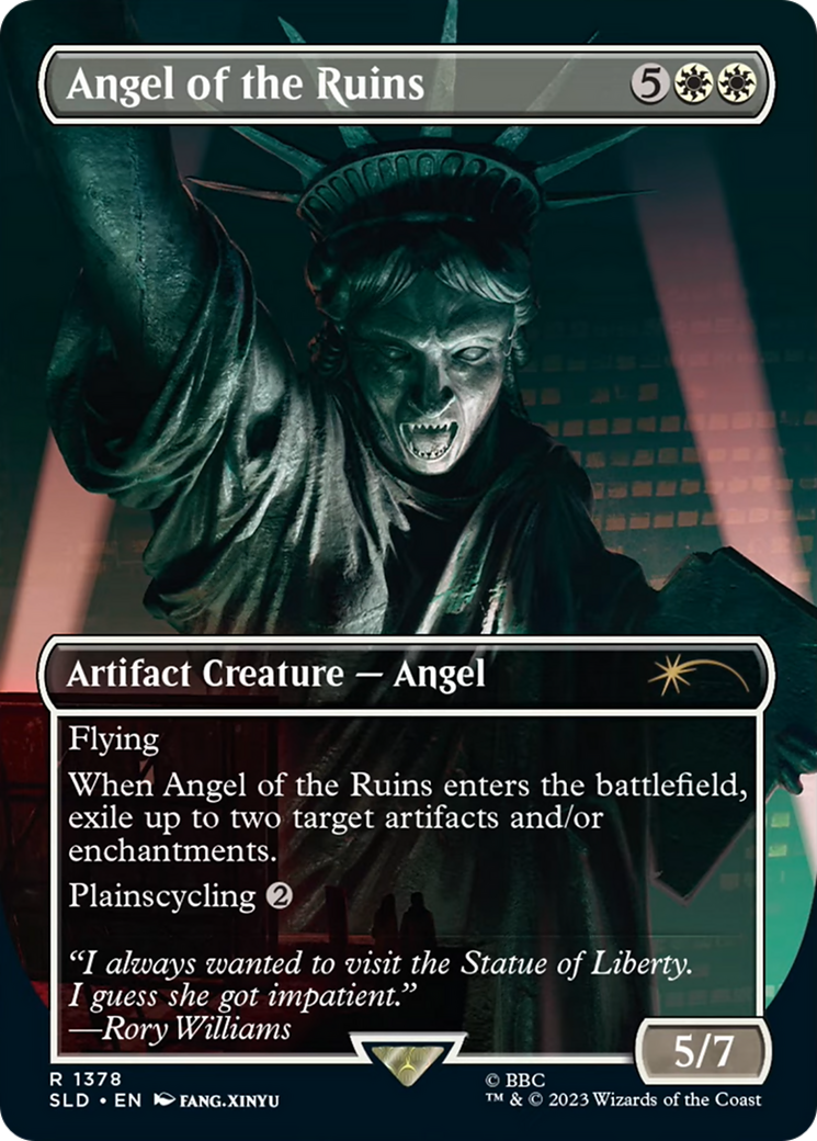 Angel of the Ruins (1378) (1378) [Secret Lair Drop Series]