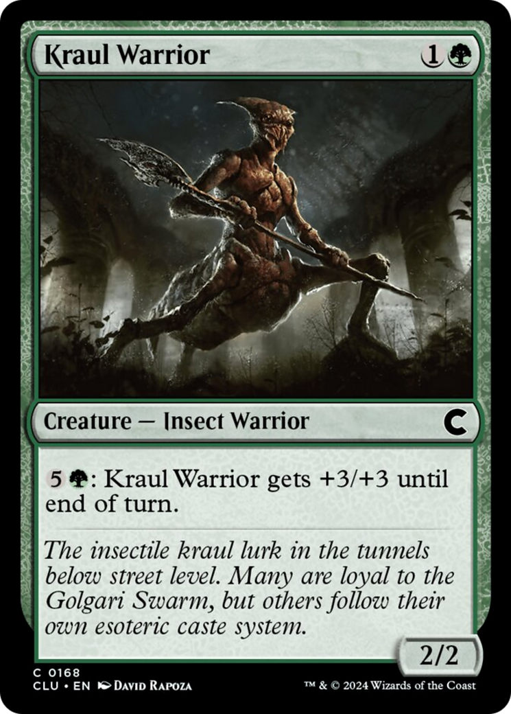 Kraul Warrior (168) [Ravnica: Clue Edition]
