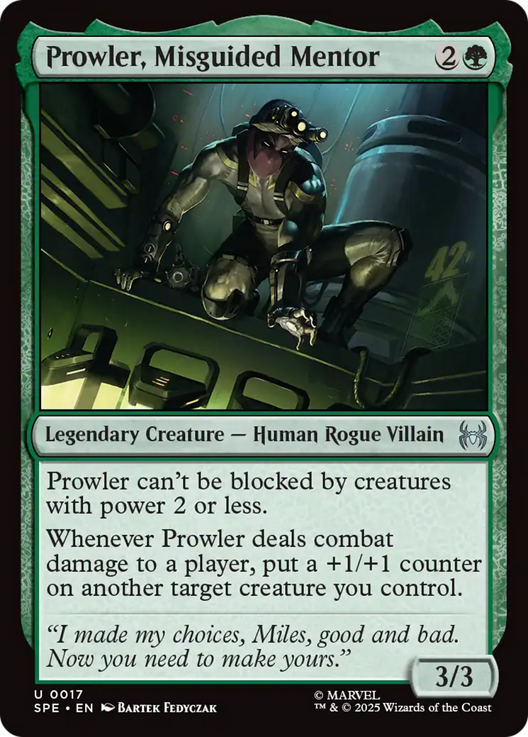 Prowler, Misguided Mentor (17) [Marvel's Spider-Man: Eternal-Legal]