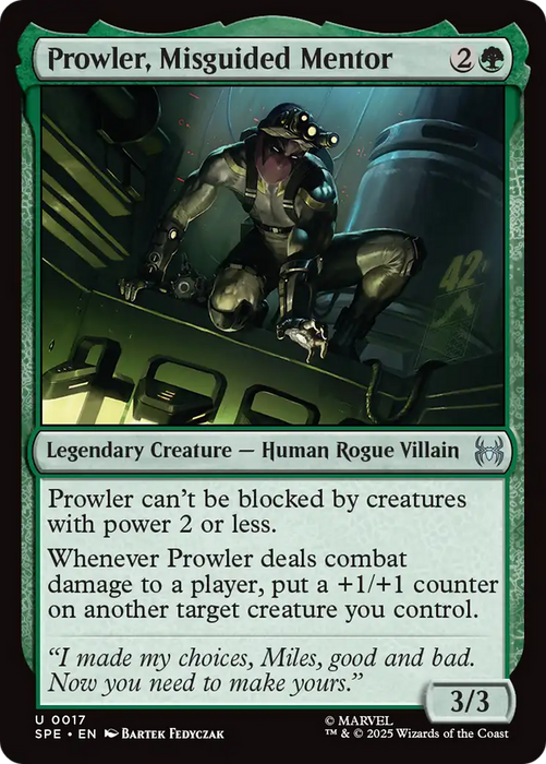 Prowler, Misguided Mentor [Marvel's Spider-Man: Eternal-Legal]