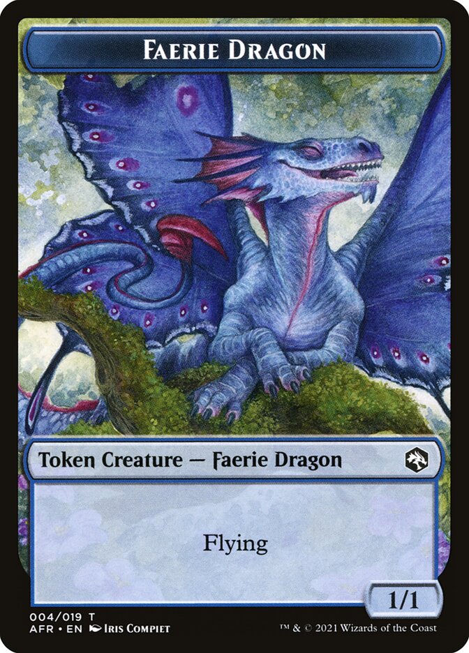 Faerie Dragon Token (4) [Adventures in the Forgotten Realms]