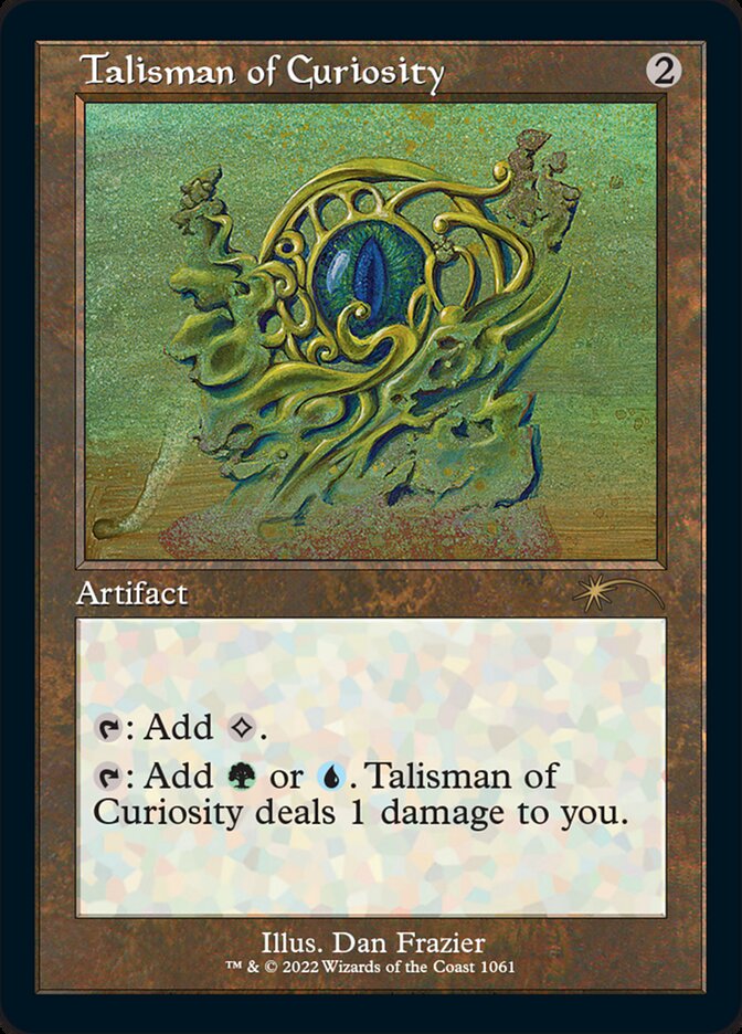Talisman of Curiosity (Retro Frame) (1061) [Secret Lair Drop Series]