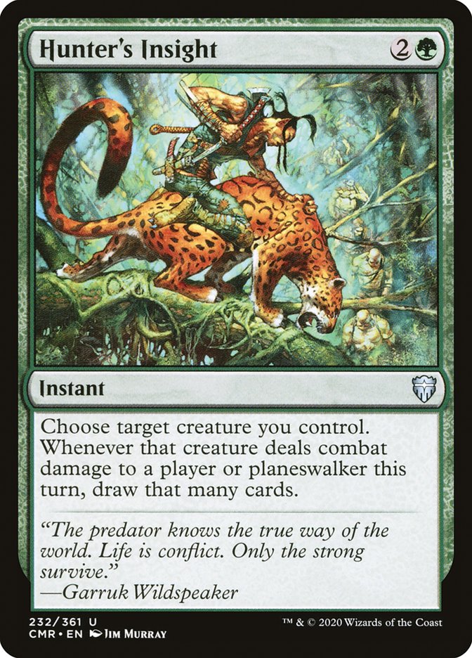 Hunter's Insight (232) [Commander Legends]