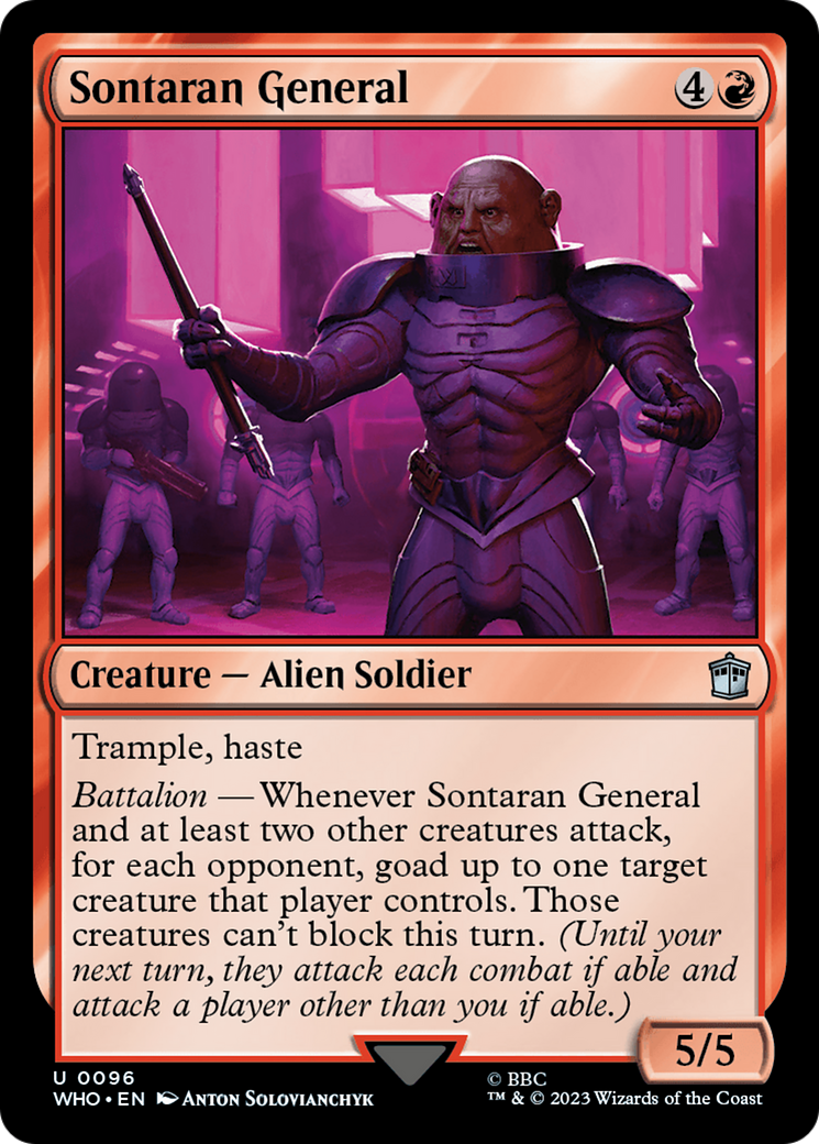 Sontaran General (96) [Universes Beyond: Doctor Who]