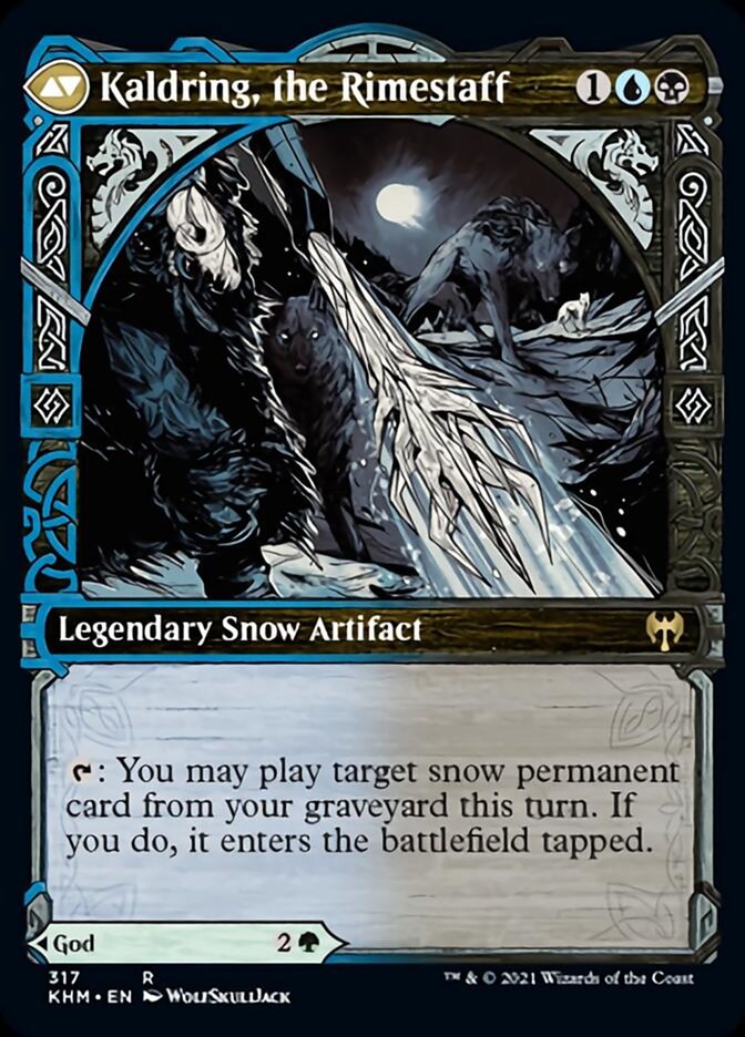 Jorn, God of Winter (Showcase) (317) [Kaldheim]