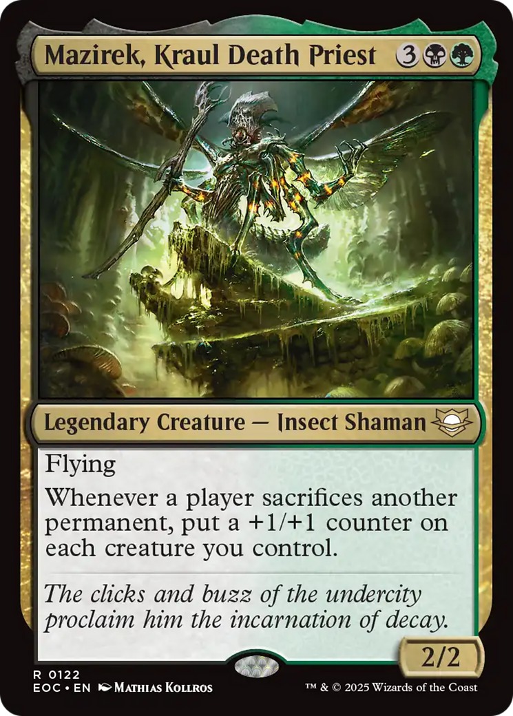 Mazirek, Kraul Death Priest (122) [Commander: Edge of Eternities]