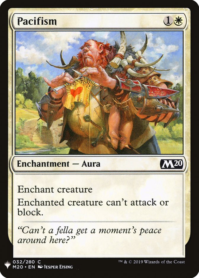 Pacifism (32) [The List Reprints]