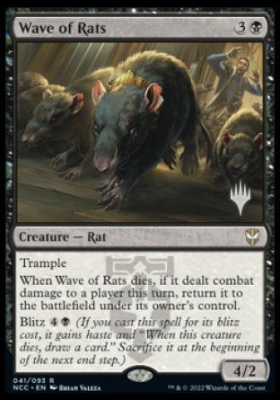 Wave of Rats (41) [Promo Pack: Streets of New Capenna]