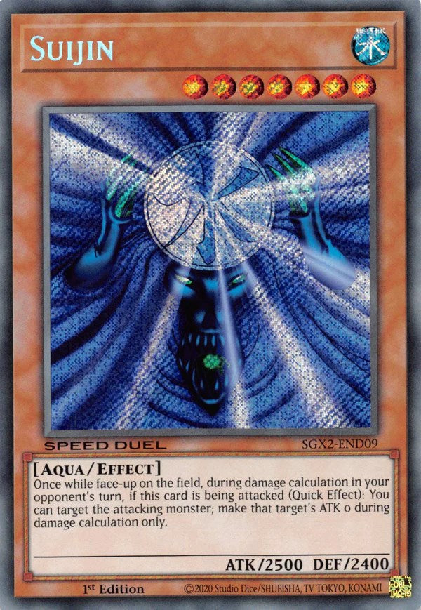 Suijin (Secret Rare) (SGX2-END09) [Speed Duel GX: Midterm Paradox]