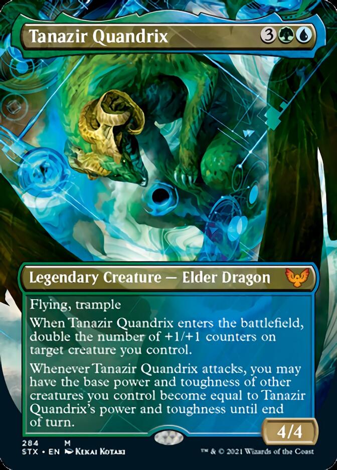 Tanazir Quandrix (Borderless) (284) [Strixhaven: School of Mages]