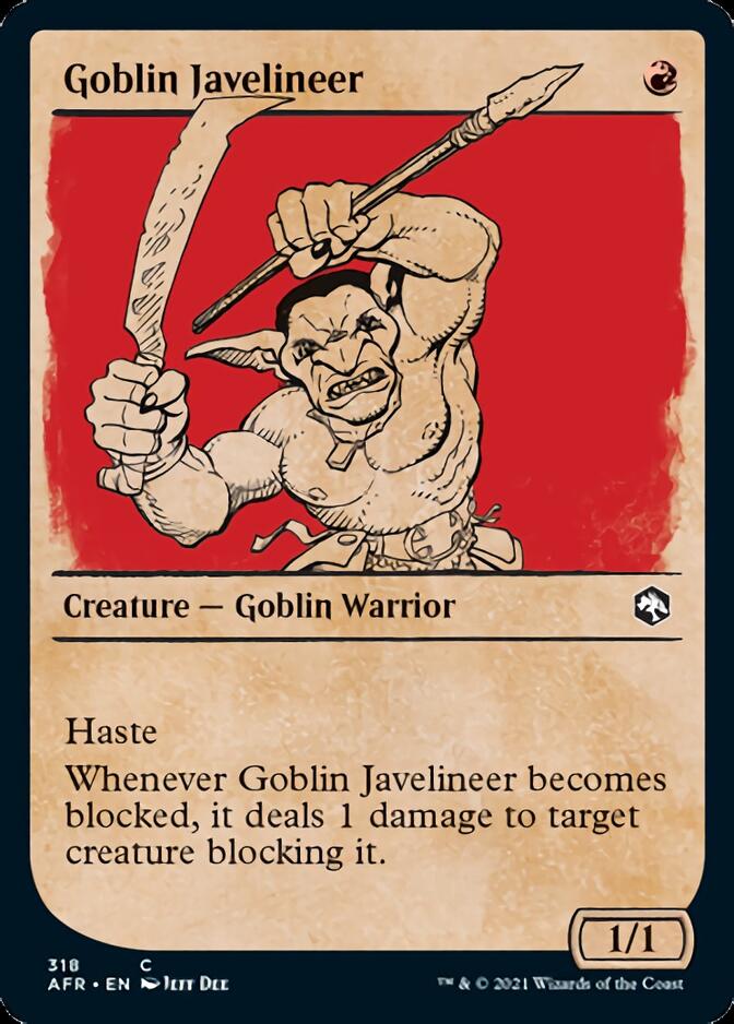 Goblin Javelineer (Showcase) (318) [Adventures in the Forgotten Realms]