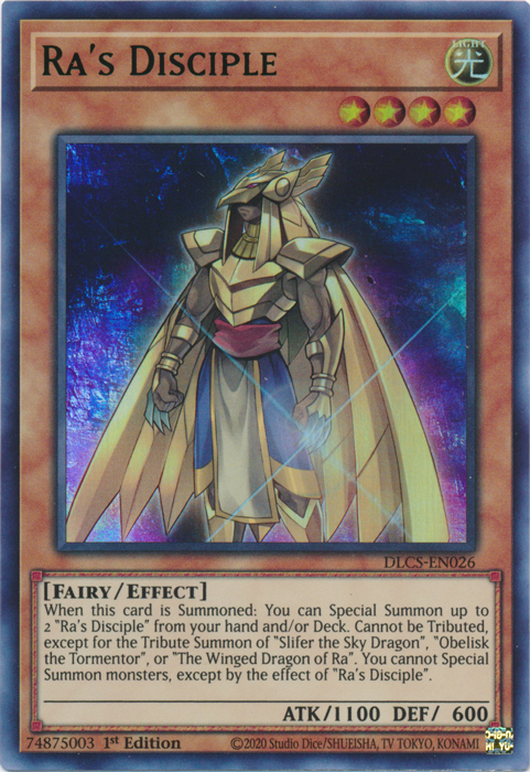 Ra's Disciple (Green) (DLCS-EN026) [Dragons of Legend: The Complete Series]