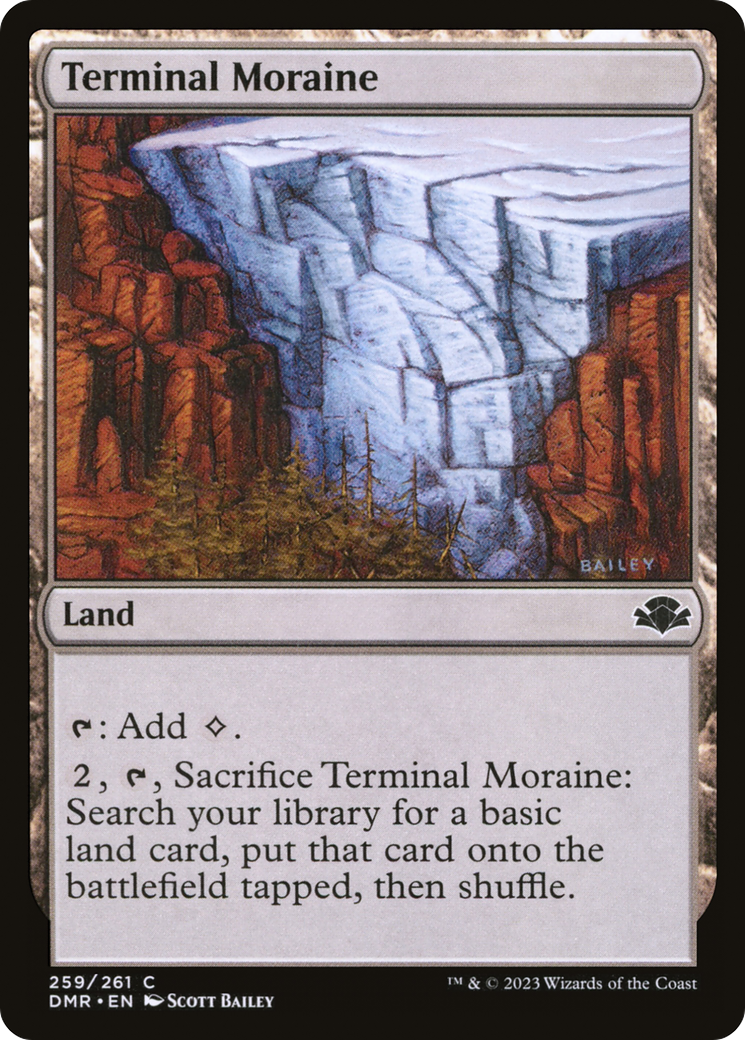 Terminal Moraine (259) [Dominaria Remastered]