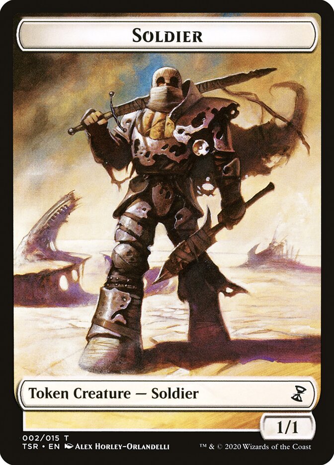 Soldier Token (2) [Time Spiral: Remastered]