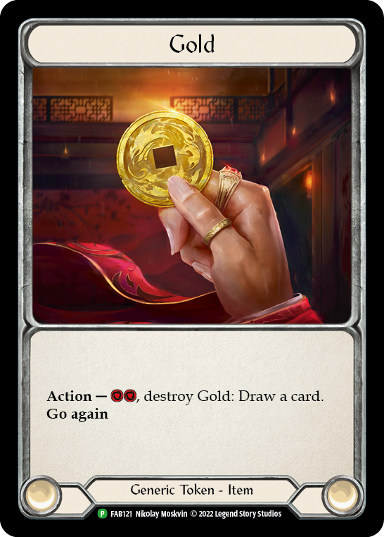 Gold -  FAB121 (FAB121) [Flesh and Blood: Promo Cards]