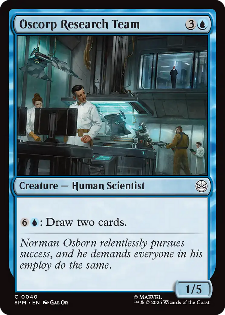 Oscorp Research Team (40) [Marvel's Spider-Man]