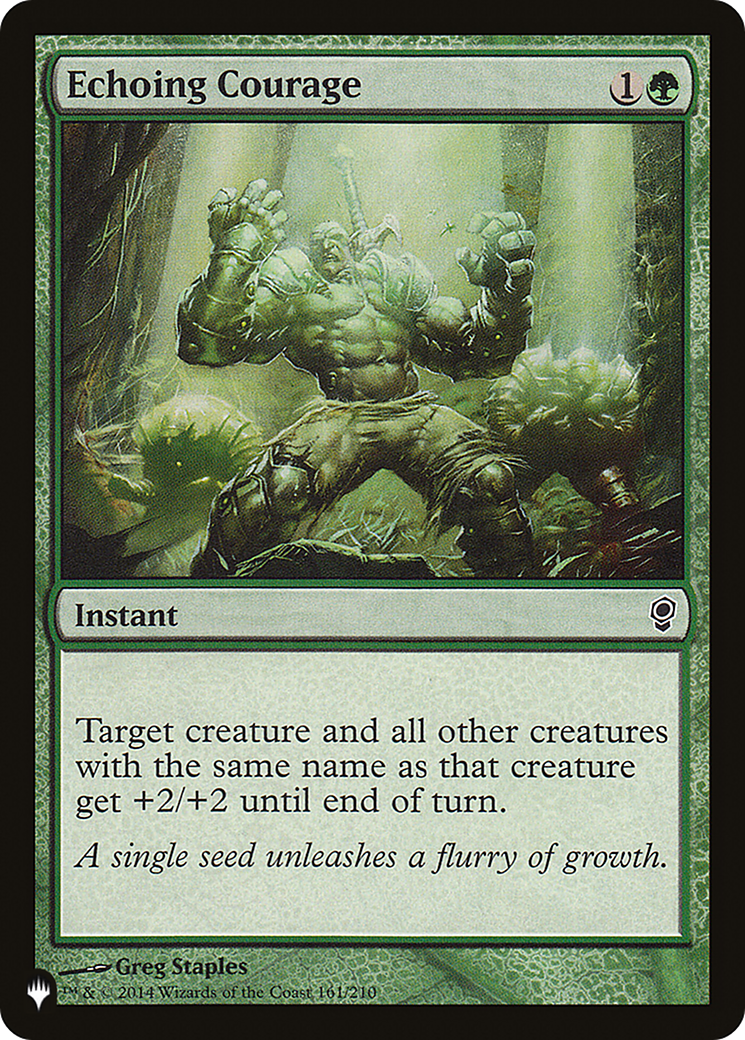 Echoing Courage (161/210) [The List Reprints]