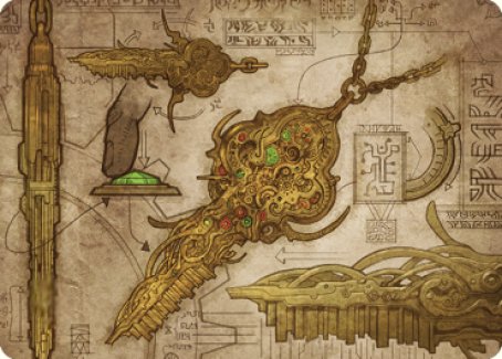 Key to the City Art Card (65) [Art Series: The Brothers' War]