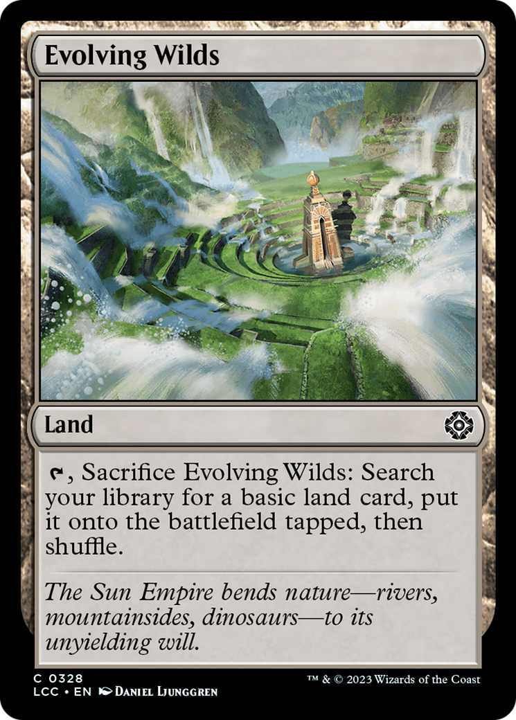 Evolving Wilds (328) [Commander: The Lost Caverns of Ixalan]