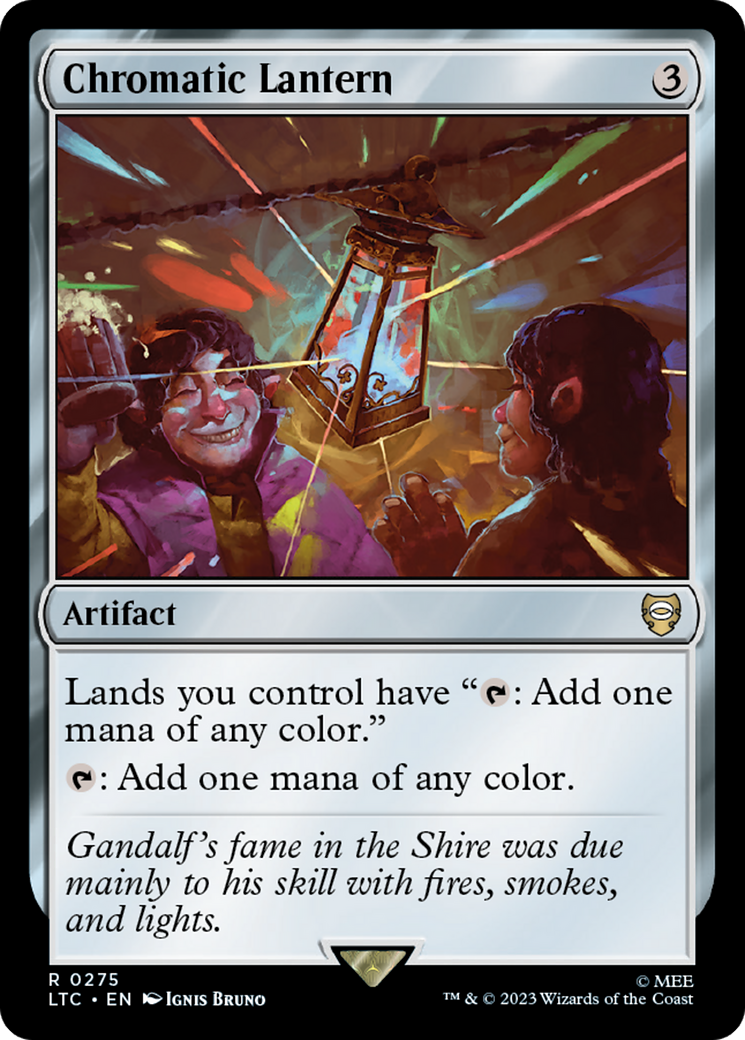 Chromatic Lantern (275) [Commander: The Lord of the Rings: Tales of Middle-earth]