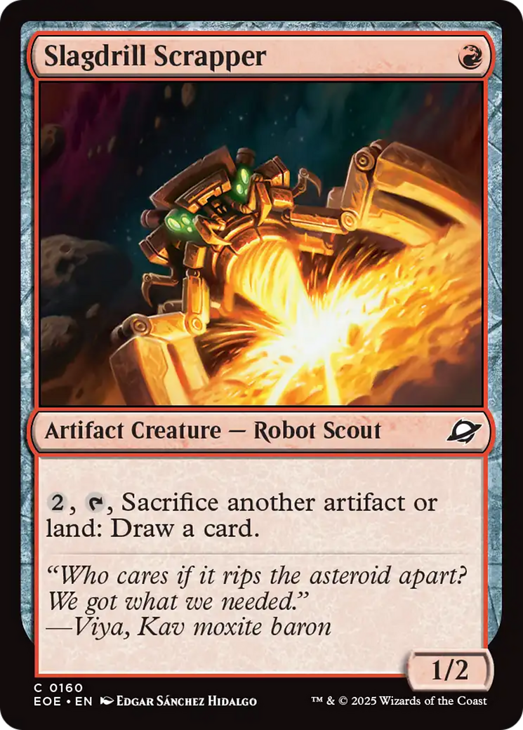 Slagdrill Scrapper (160) [Edge of Eternities]