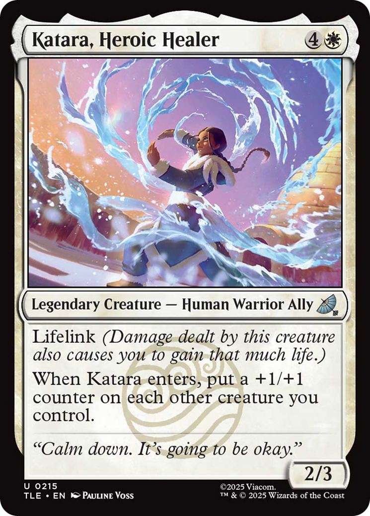 Katara, Heroic Healer (0215) (215) [Avatar: The Last Airbender: Eternal-Legal]